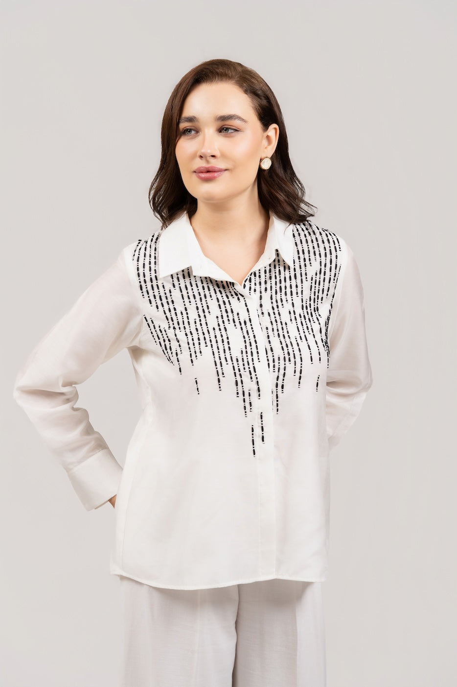 Blanche Threadwork Shirt