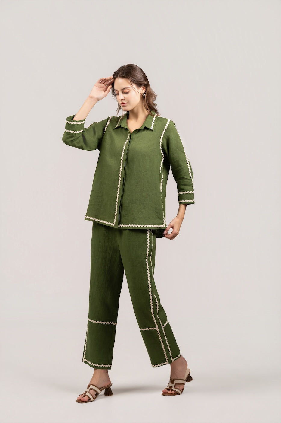 Mehendi Co-ord Set